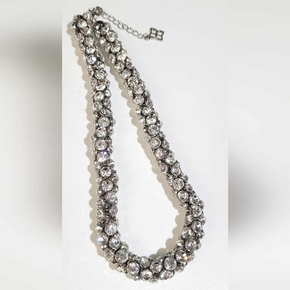BCBG MAX AZRIA rhinestone necklace